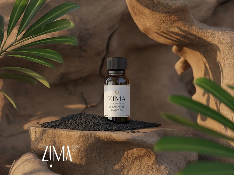 خواص روغن سیاه دانه در ناف