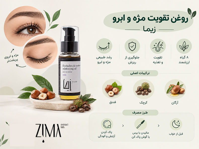 روغن تقویت مژه و ابرو