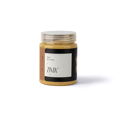 کره بادام زمینی با پودر وی